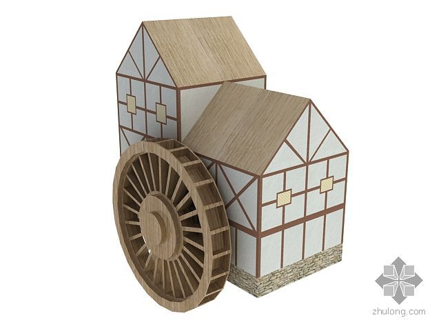 木屋3d模型资料下载-小木屋