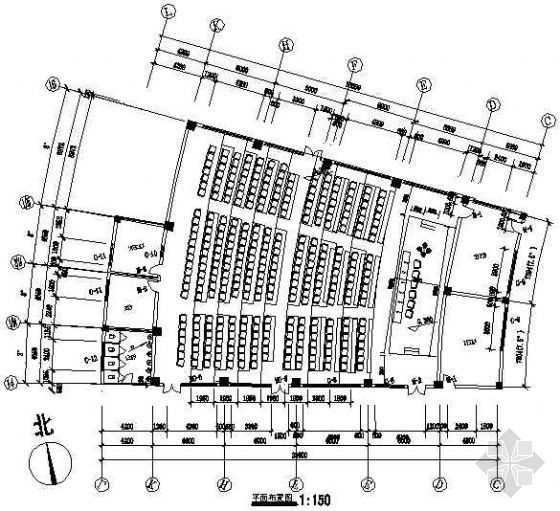 大会议厅阶梯设计资料下载-某大学阶梯大会议室装修图