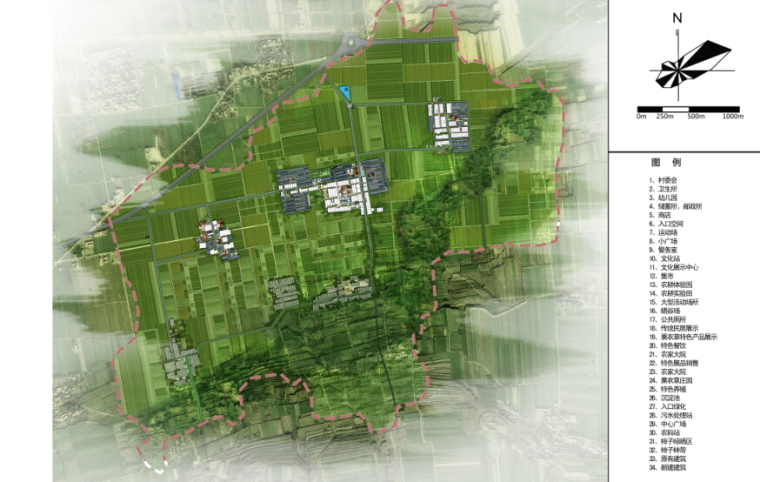 田园村庄规划资料下载-[陕西]特色旅游村庄景观规划方案文本