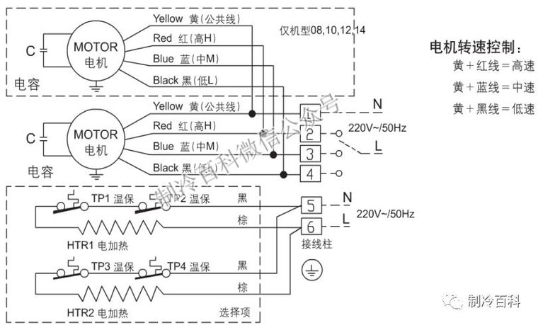 风机盘管原理、分类、选型、接线与常见故障处理_4