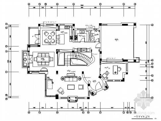 [成都]某精装三层别墅室内施工图