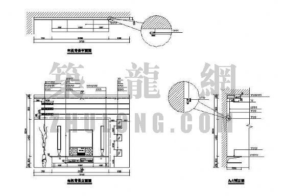 造型背景墙资料下载-造型详图-背景墙类