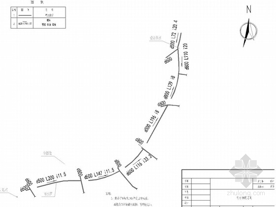 市政道路给水管道施工图集资料下载-[重庆]市政道路给排水施工图66张（雨污分流制）