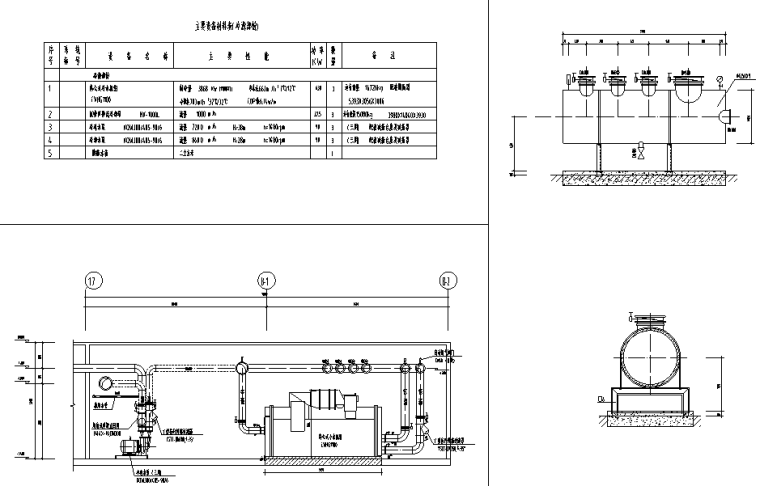 厦门某高层公建暖通施工图（内含：空调及冷水机房样图、剖面图、说明、工艺原理等）_1