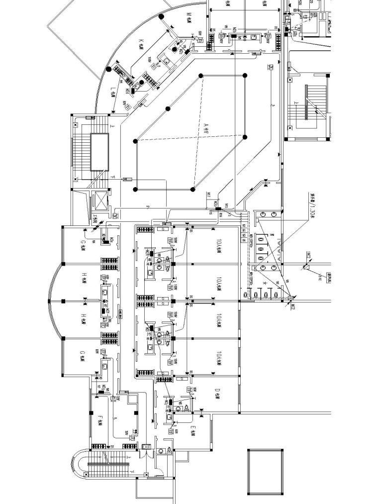 某大酒店电气施工图（多图，详细）-某大酒店电气施工图-Model7.jpg