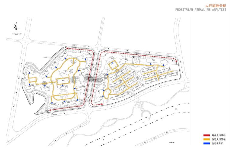 [长沙]高层法式外立面住宅建筑设计方案文本-高层法式外立面住宅建筑分析图