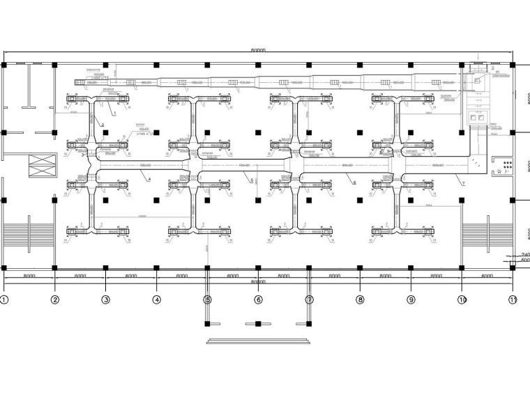 商场楼平面cad资料下载-[北京]多层商场综合楼空调通风及采暖系统设计施工图（含计算书）