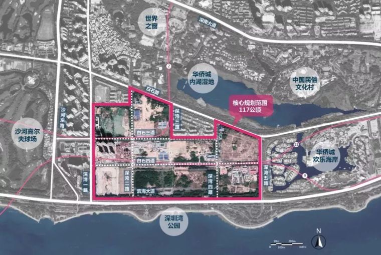 深圳湾超级总图的城市设计资料下载-76家设计单位竞标深圳湾超级总部基地，超级构想脑洞大