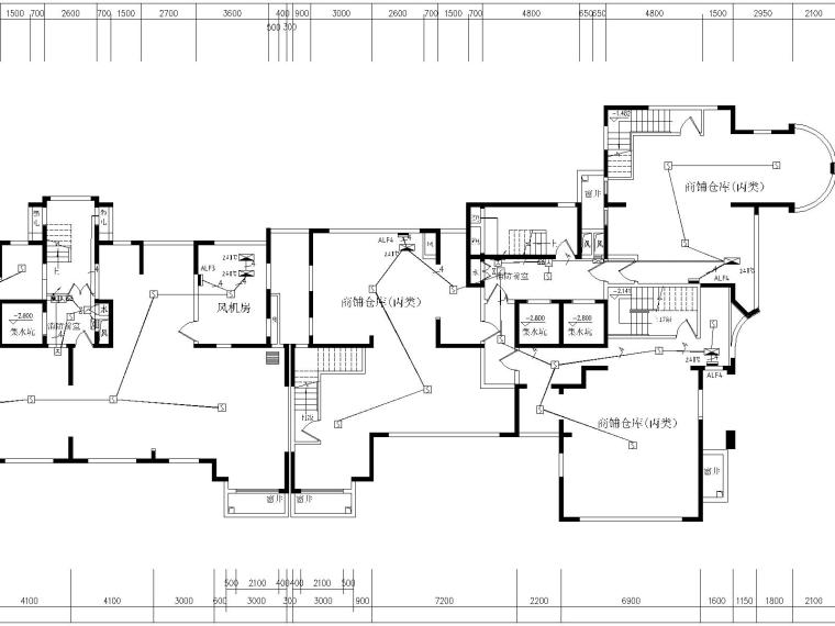 8层住宅建筑图资料下载-11+1层住宅全套弱电图
