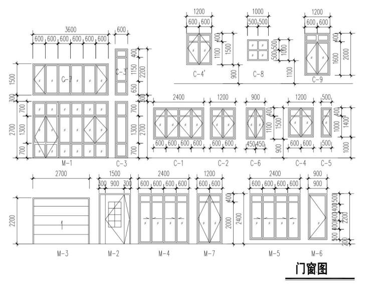 户型为二层半独栋别墅，砌体结构别墅建筑文本（包含CAD+效果图）_8