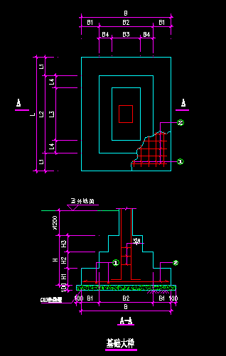 各楼之间框架结构连廊结构施工图_12