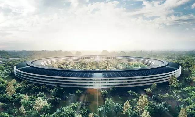 法国嘉士伯创新研发中心资料下载-2017年最值得期待的10个建筑（六）——苹果公司2号总部园区