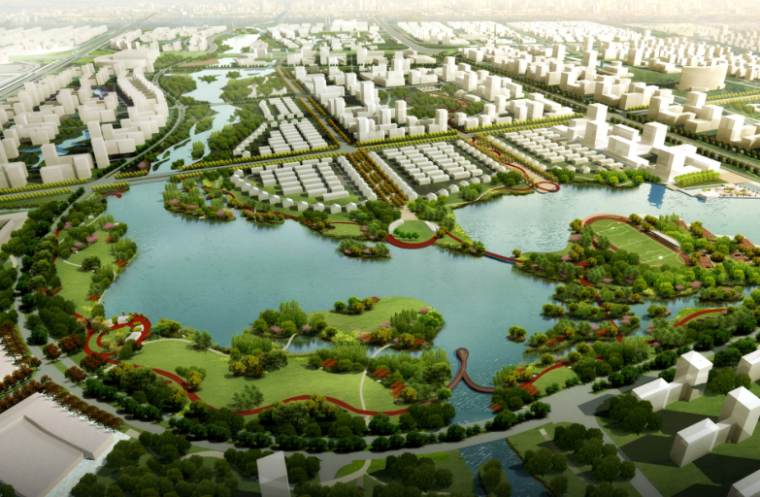 开发区水景设计资料下载-[江苏]南通市经济技术开发区核心区域景观规划（PDF+117页）