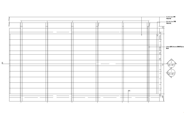 钢结构车库入口图纸资料下载-特色小区车库入口廊架设计详图（方钢结构）——泛亚景观
