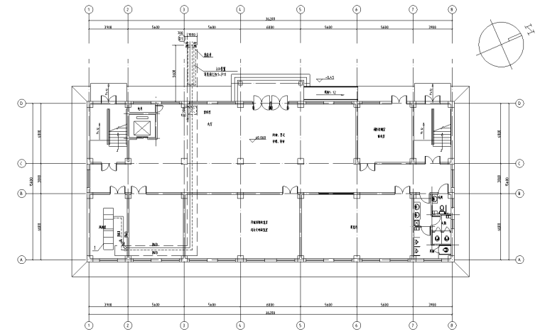 全套档案局办公室暖通空调施工图_3