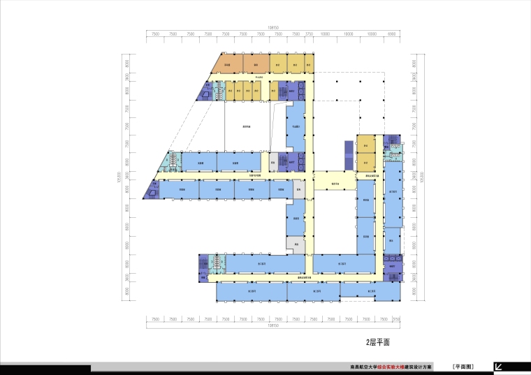 [江西]南昌航空大学综合实验楼建筑设计方案文本-021 2f