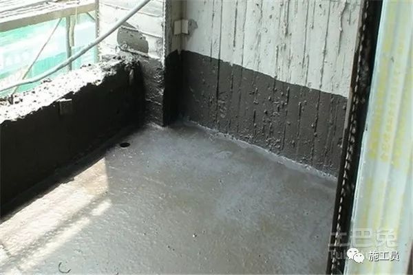 露天阳台的地漏的安装资料下载-阳台防水标准规范！！