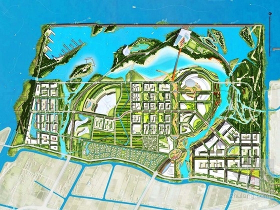 滨水空间水文化构建资料下载-[上海]滨水文化旅游区景观规划设计方案