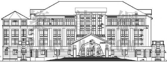 建筑立面设计教学资料下载-某学校教学楼立面设计方案