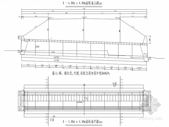 钢筋混凝土盖板涵大样图图集cad资料下载-多孔径盖板涵设计施工图（27张）