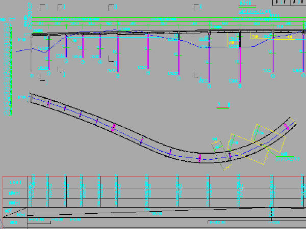 8m现浇桥梁施工图资料下载-20座后张预应力现浇箱梁匝道互通桥梁设计推荐方案及比较方案图纸（CAD）