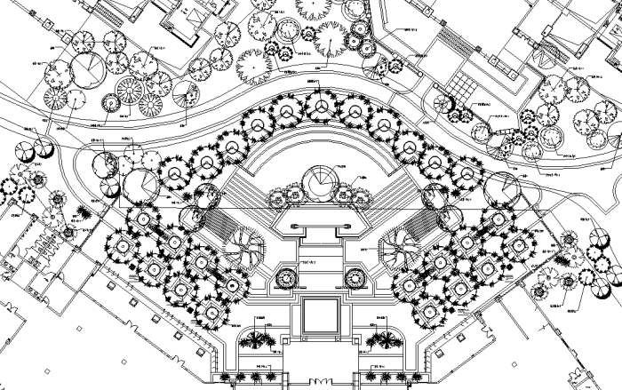 铁门门轴大样图资料下载-[四川]四季花海社区公园景观规划设计全套施工图