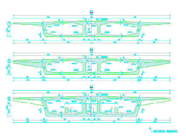 4x16m桥梁设计图资料下载-大跨径桥梁设计图
