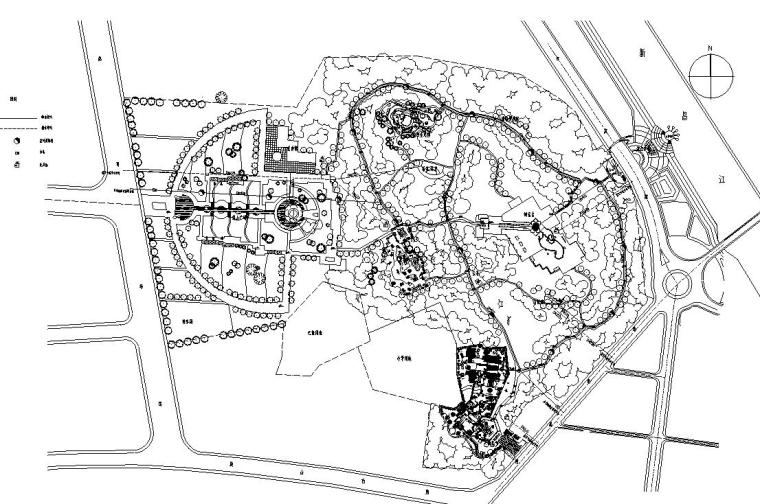 徐汇滨江公园施工图资料下载-新昌鼓山公园施工图设计（包含CAD）