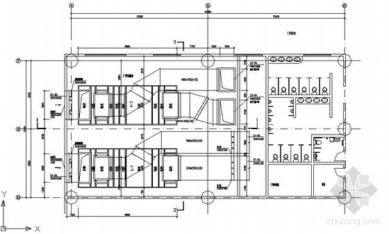 上海空调机房设计图资料下载-呼和浩特某机场空调机房设计图