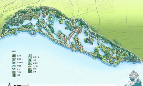 湿地公园水位设计资料下载-[沈阳]湿地公园景观设计文本