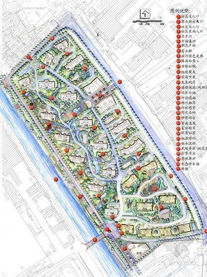 古典园林小区规划设计方案资料下载-[天津]生态社区景观规划设计方案（一）