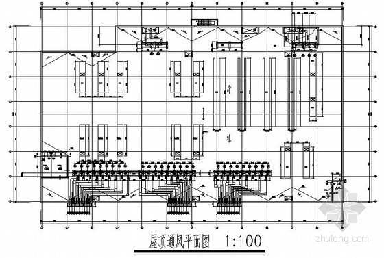 [大连]电子厂房暖通空调施工图- 