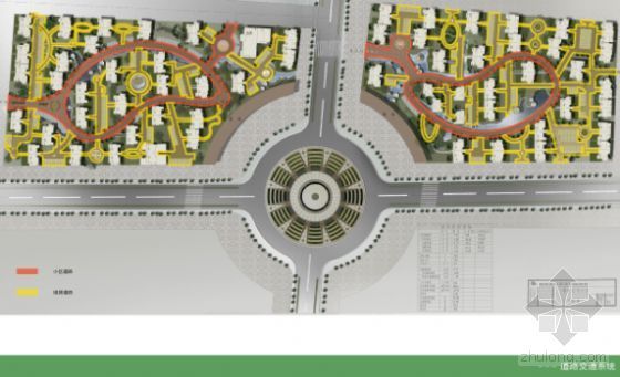 住宅小区经典规划设计资料下载-[韩村河]某居住小区规划设计文本