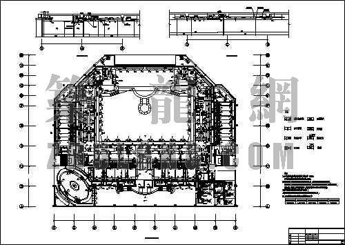 上海大剧院bim图纸资料下载-某剧院空调平面图纸