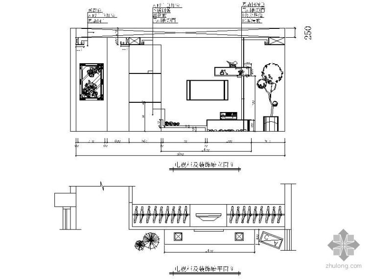 现代二居室施工图_2