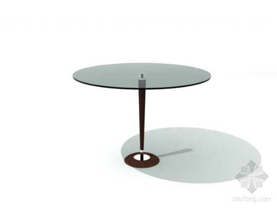 圆桌玻璃SU资料下载-玻璃圆桌1