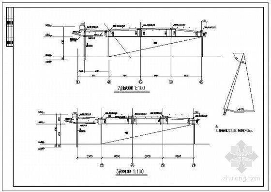 弧形楼梯混凝土施工资料下载-某弧形装饰钢楼梯节点构造详图