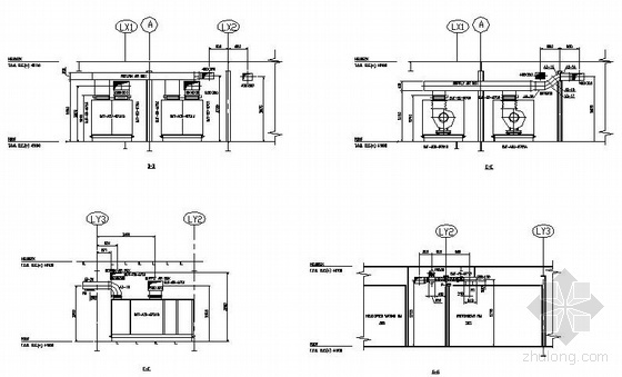 某海上钻井平台生活楼HVAC设计图纸-2