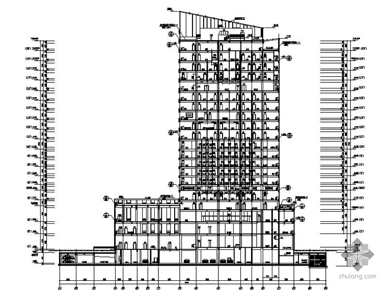 [温州]某二十层教育大楼建筑施工图_1