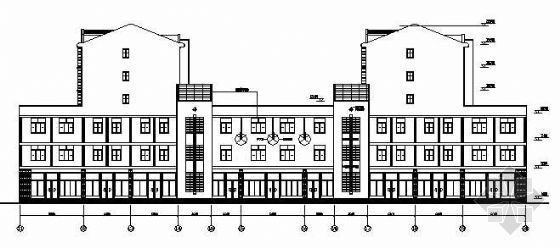 六层框架住宅楼图纸资料下载-某六层框架住宅楼结构图纸