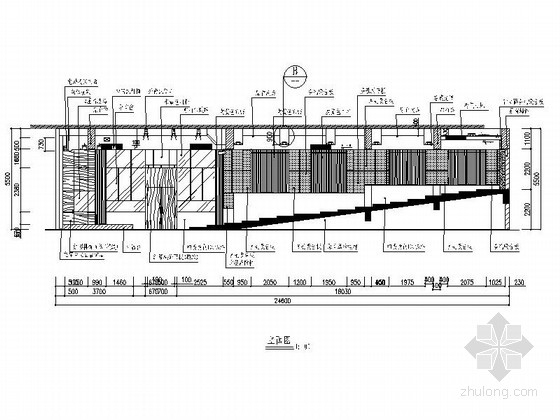 [广州]某学校综合报告厅装修图