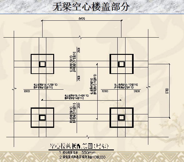 [荆州]混凝土现浇空心楼盖技术（共43页）-无梁空心楼盖部分2