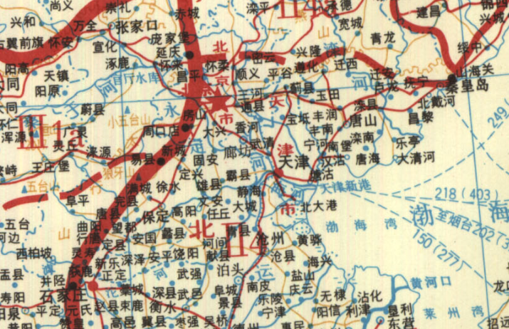 中国地震动反应区划图资料下载-最新中国自然公路区划图