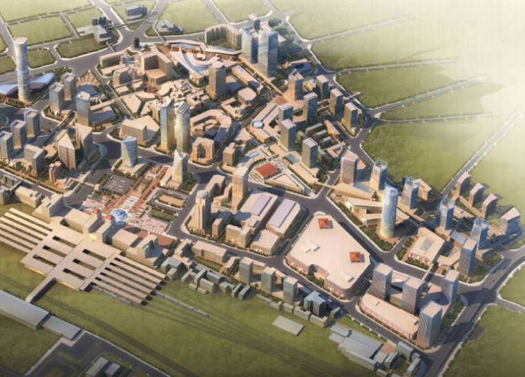 海绵城市详细规划设计资料下载-[河南]老城商业中心区控制性详细规划及城市设计方案文本