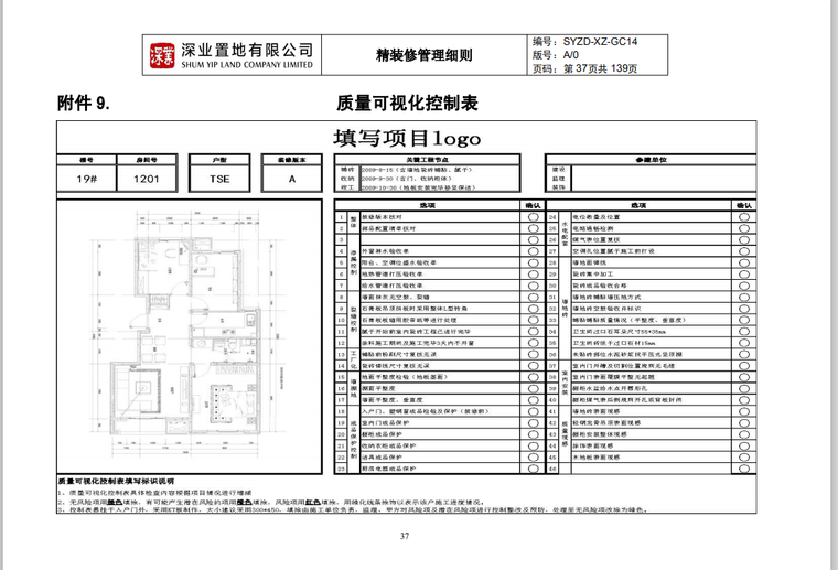 精装修技术管理细则（139页）-质量可视化