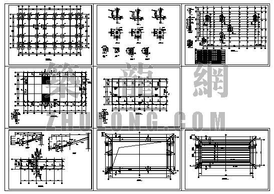 天津地区超高层结构图纸资料下载-宝殿结构图纸