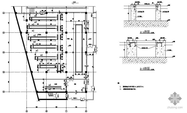 高压配电装置平面布置图资料下载-变配电室平面布置图