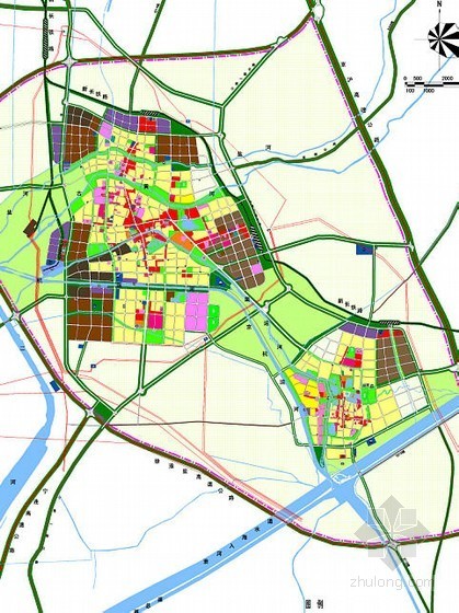 住宅区公共绿地规划资料下载-[淮安]公共绿地系统总体规划设计