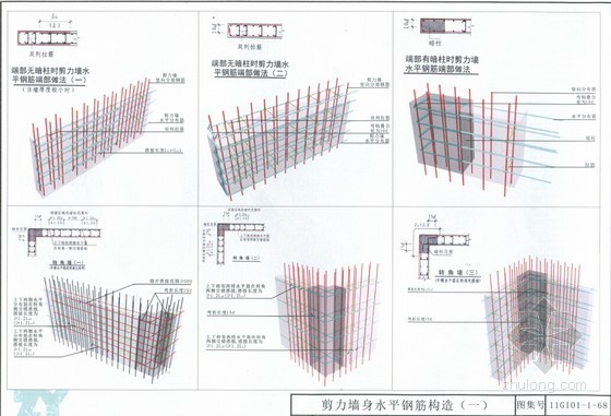 独立基础条形基础筏型基础资料下载-建筑工程11G101全套图集三维平法结构识图（270余页 大量三维图）