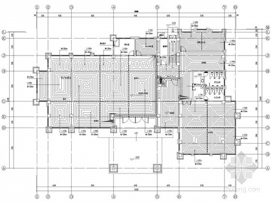 商品展示中心设计大纲资料下载-[青岛]酒店展示中心暖通空调设计施工图